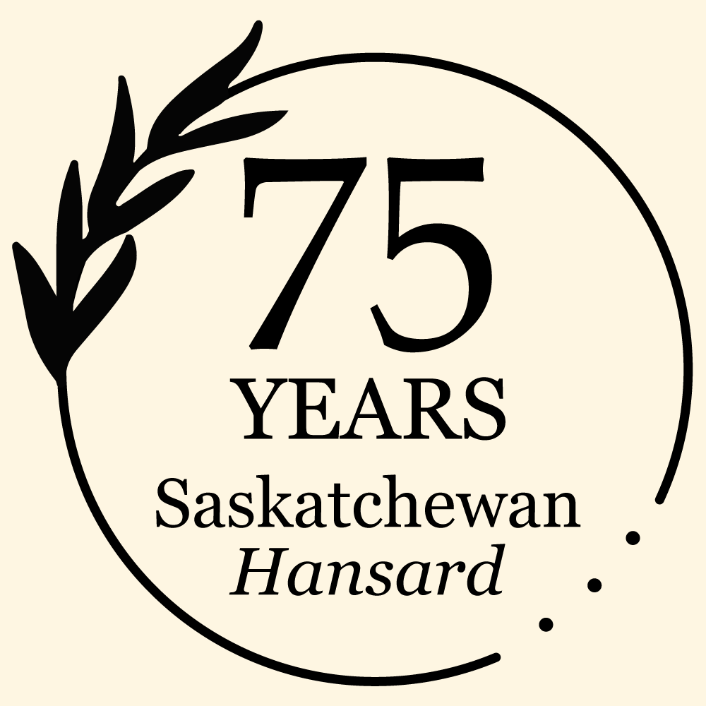 75 Years of Saskatchewan Hansard